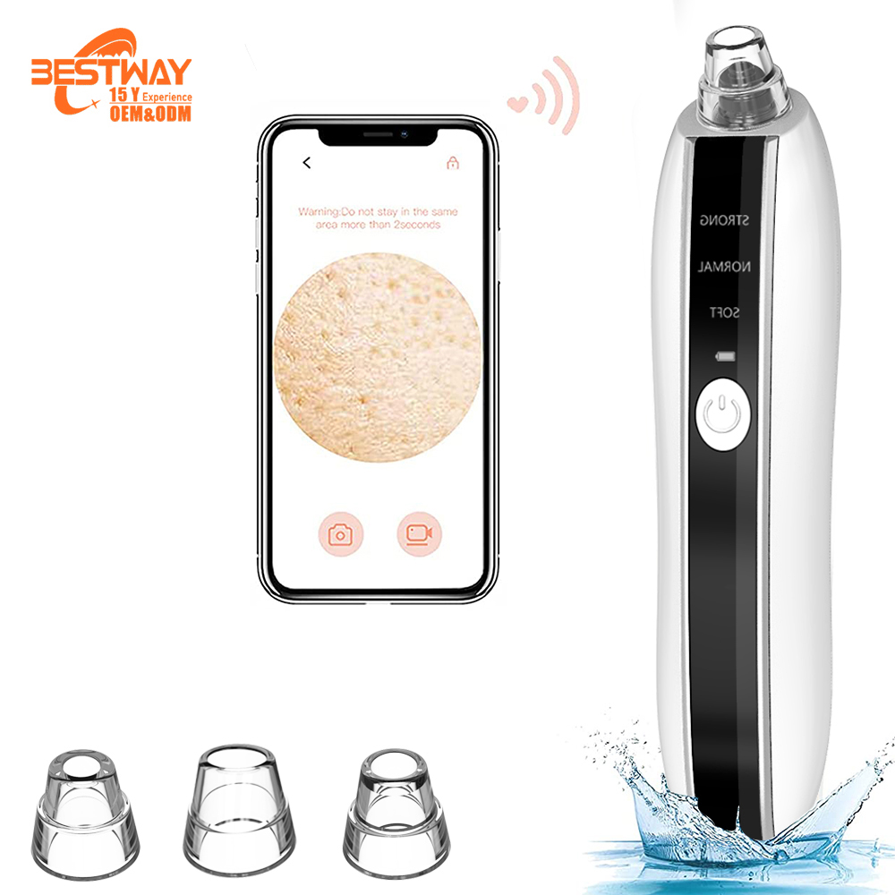 Wi -Fi Visual Vacuum Nose Blackhead Remover Machine