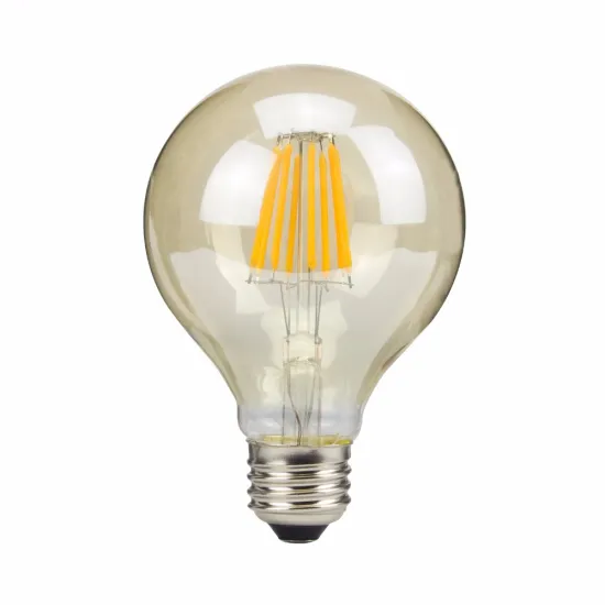 Decorative G80 vintage led filament bulb