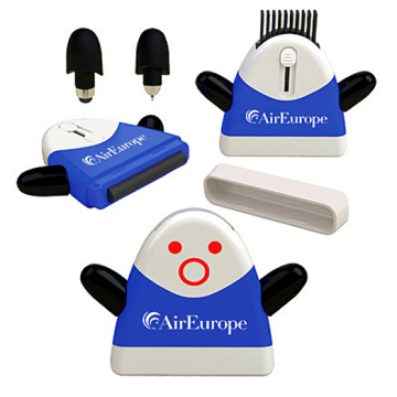 Premium Phone Screen Cleaner with Brush Set, Including Stylus and Pen