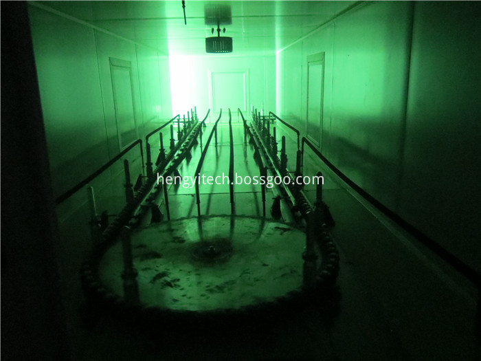 Automatic spraying production line infrared leveling furnace