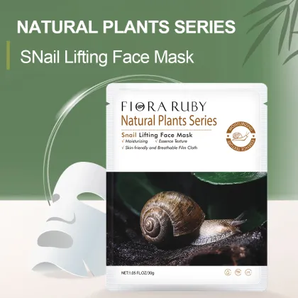 Korean Collagen Vegan Facial Mask - Natural Organic Moisturizing Whitening Lavender Skincare