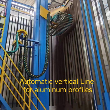 PLC Controlled Compact Vertical Powder Coating Line
