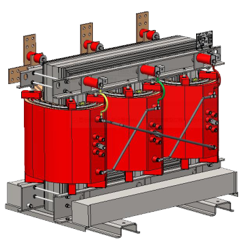 Máy biến áp phân phối kiểu khô 200kVA 33kV