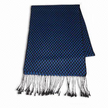 Scarf, Made of 70% Cashmere and 30% Viscose, Available in Various Styles and Colors