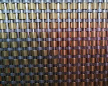 Straight Tracks Metal Hanging Curtains