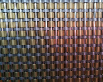 Straight Tracks Metal Hanging Curtains
