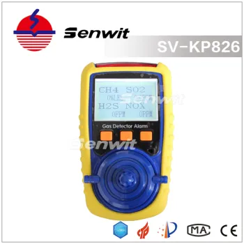 Portable Multi-Gas Analyzer Ozone/Formaldehyde/Fluorine Tester Datalogger Function