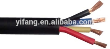 NYY copper conductor pvc insulation power cable