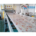 Plastic PVC Imitation Marble Sheet Production Line