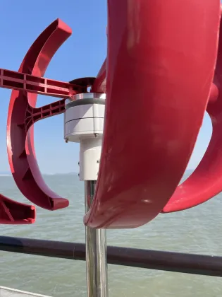 500W 12V Red Lantern Vertical Wind Turbine Generator