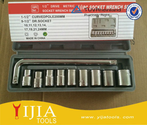 socket wrench set 10pcs sleeve set