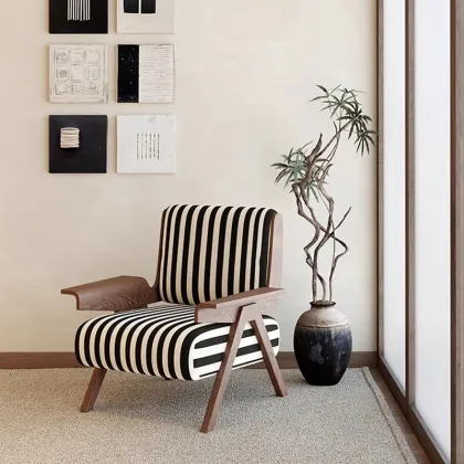 AOMISI CASA American Retro Style Leisure Chair