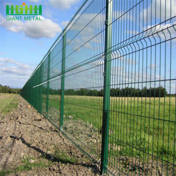 3D Curved Welded Fence With Triangle Bending Fencing