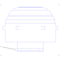 Engine C9.3B Pre-cleaner 1303281/1303281