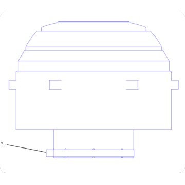Engine C9.3B Pre-cleaner 1303281/1303281