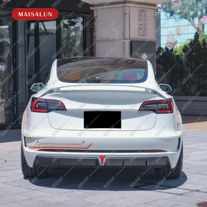 High Quality ST Style Car Bumper Body Kit for Tesla Model 3