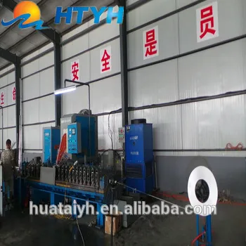 Insulating Glass Aluminium Spacer Rollformer With Welding Machine