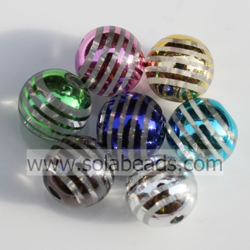 Decorazione natalizia 20mm Bracciale Round Bubble Piccole perle