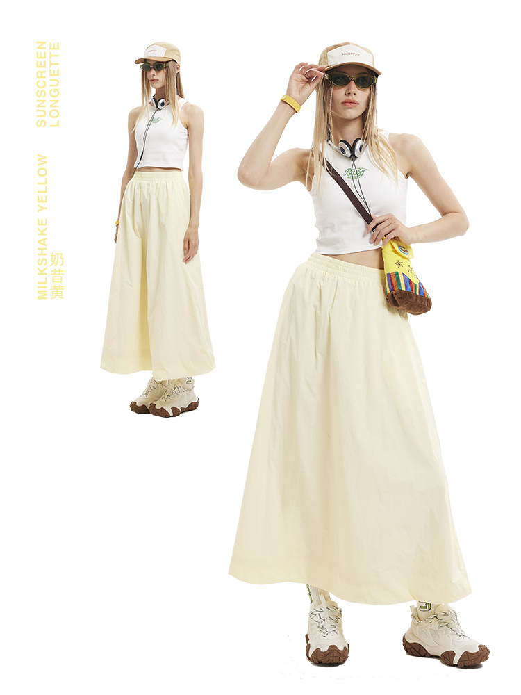 summer long skirts women