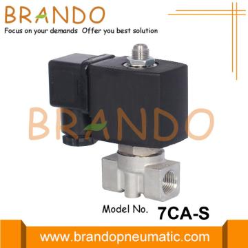 3 Way Stainless Steel Solenoid Valve 24V 220V