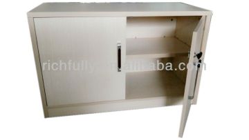 Assembled Heavy-duty in 25mm Thickness Wood Storage Cabinet Shelf With 2 Doors in office/home