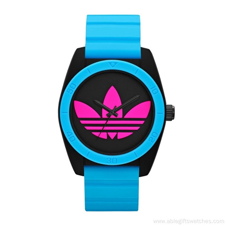 Student Colorful Quartz Silicone Watch