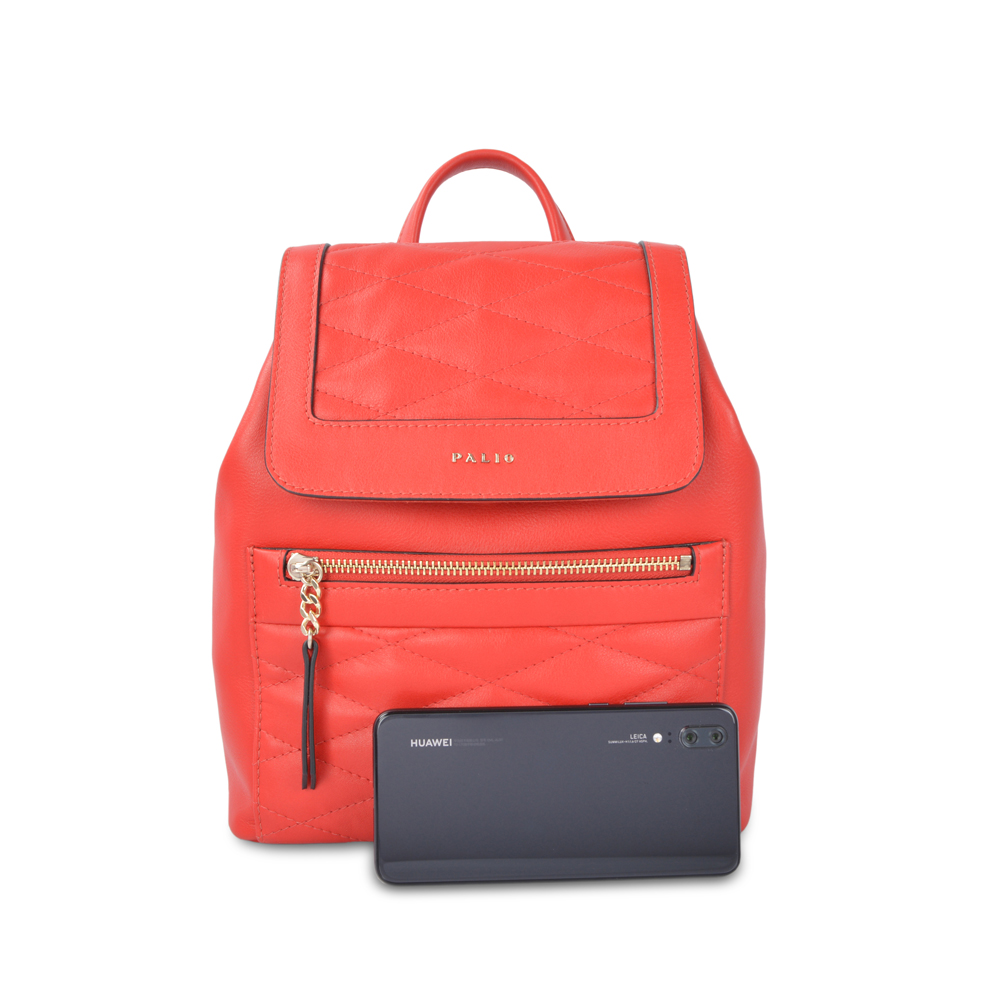 hot sale fashion custom leather school designer backpack
