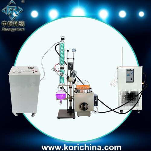 Lab Rotary Evaporator With Vacuum Pump and chiller