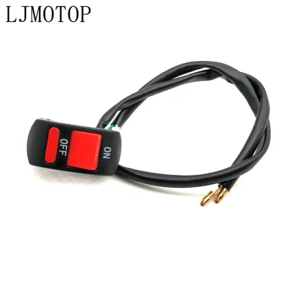 Universal Motorcycle Switches Connector Handlebar Switches ON/OFF Button For Benelli leoncino 500 trk 502 hyosung gt650r Parts