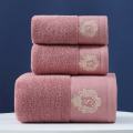 Broderi Pure Turkish Terry Cotton Bath Handduk