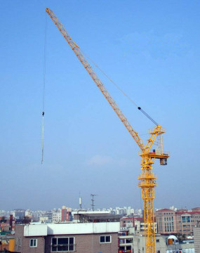 อาคารก่อสร้าง Jack Up Luffing ทาวเวอร์ Crane ปั้นจั่น
