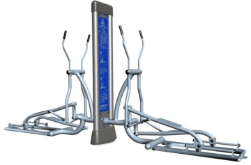 New style standing outdoor gym equipment outdoor elliptical cross trainer for body building