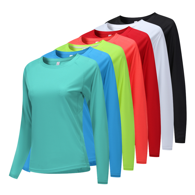 Woman Female Sports Quick Drying Long Sleeves
