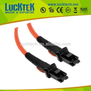 Duplex, 62.5/125, OM1, MTRJ to MTRJ Multimode fiber optic patch cable