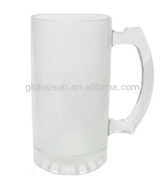 16oz Sublimation Frosted Beer Cup Personalized mug