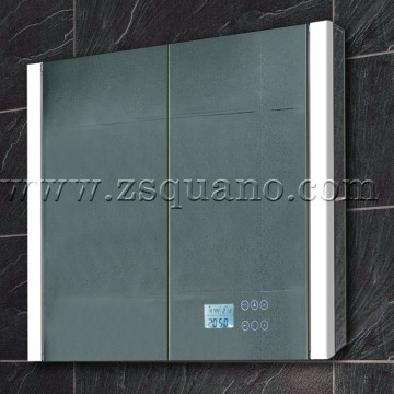 Bluetooth Smart Mirrored Cabinet with stereo speaker
