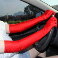 Sexy Long Anti-UV Gloves Black Red White Opera Party Prom Costume Gloves Driving Elasticity Sun Protection Sunscreen Mittens