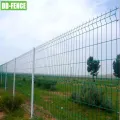 Fence a maglie 3D curva saldata zincata