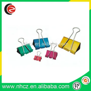 Colorful custom binder clip