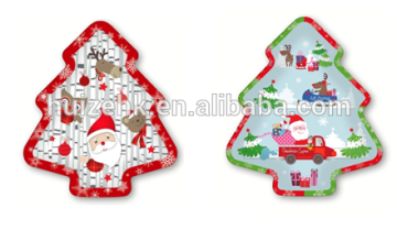 chirstmas tree-shape plate