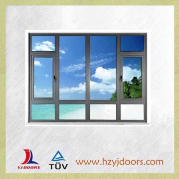 new design,factory direct sell aluminum wood window