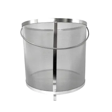 35x35 cm 304 Stainless Steel Drain Basket for Brewing