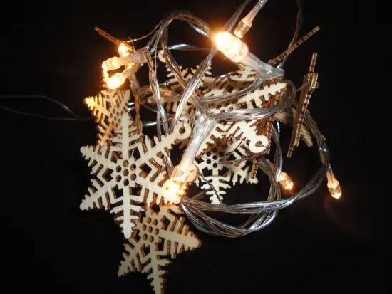 Home & Commercial christmas wedding party decorative snow led string lighting