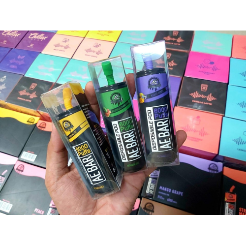 อุปกรณ์พ็อด vape ที่ใช้แล้ว