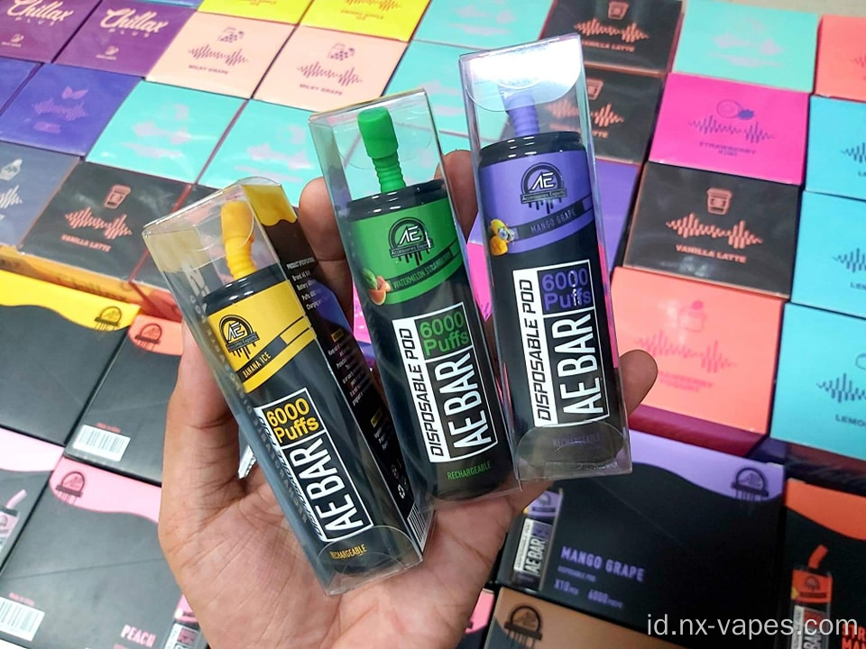 Perangkat AE pod vape sekali pakai