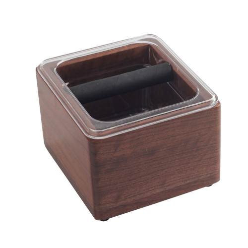 Wooden box coffee ground knock box