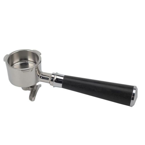 51mm Stainless Steel Portafilter With Wooden Handle