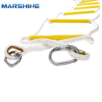 Insulated Soft Mulberry Fiber Rope Rescue Climbing Ladder