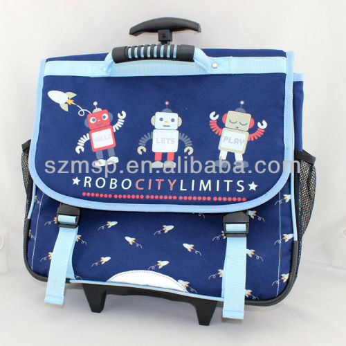 School trolley satchel backpack for boys