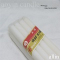 33G Paraffin Wax White Candles para a África Ocidental